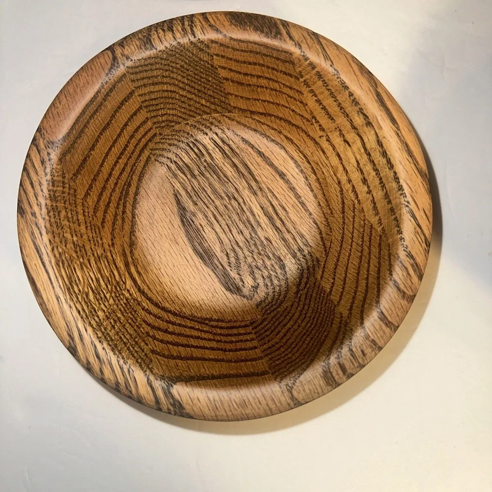 Quality Heirloom Rustic Oak Wooden Salad Bowls Set of  4 VTG in Lebanon MO